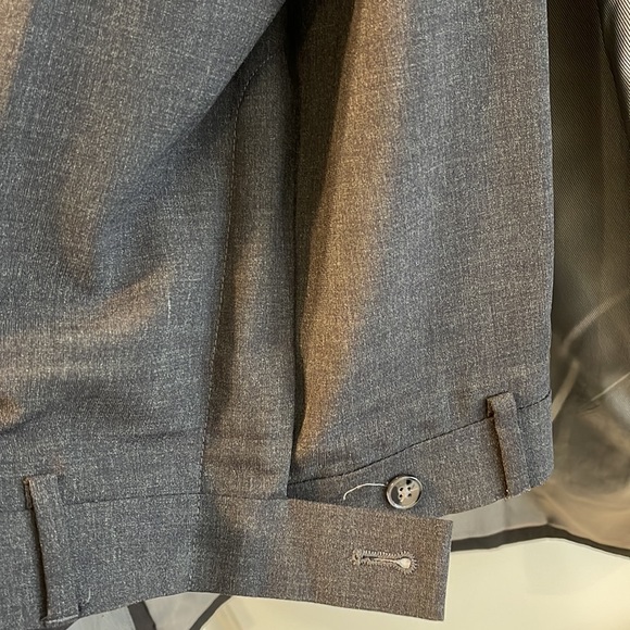 Pronto Uomo men’s wool suit - charcoal - Picture 9 of 11